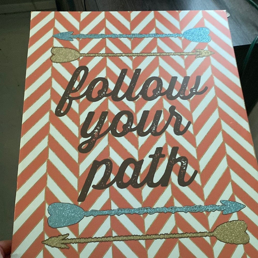 “Follow your path” poster